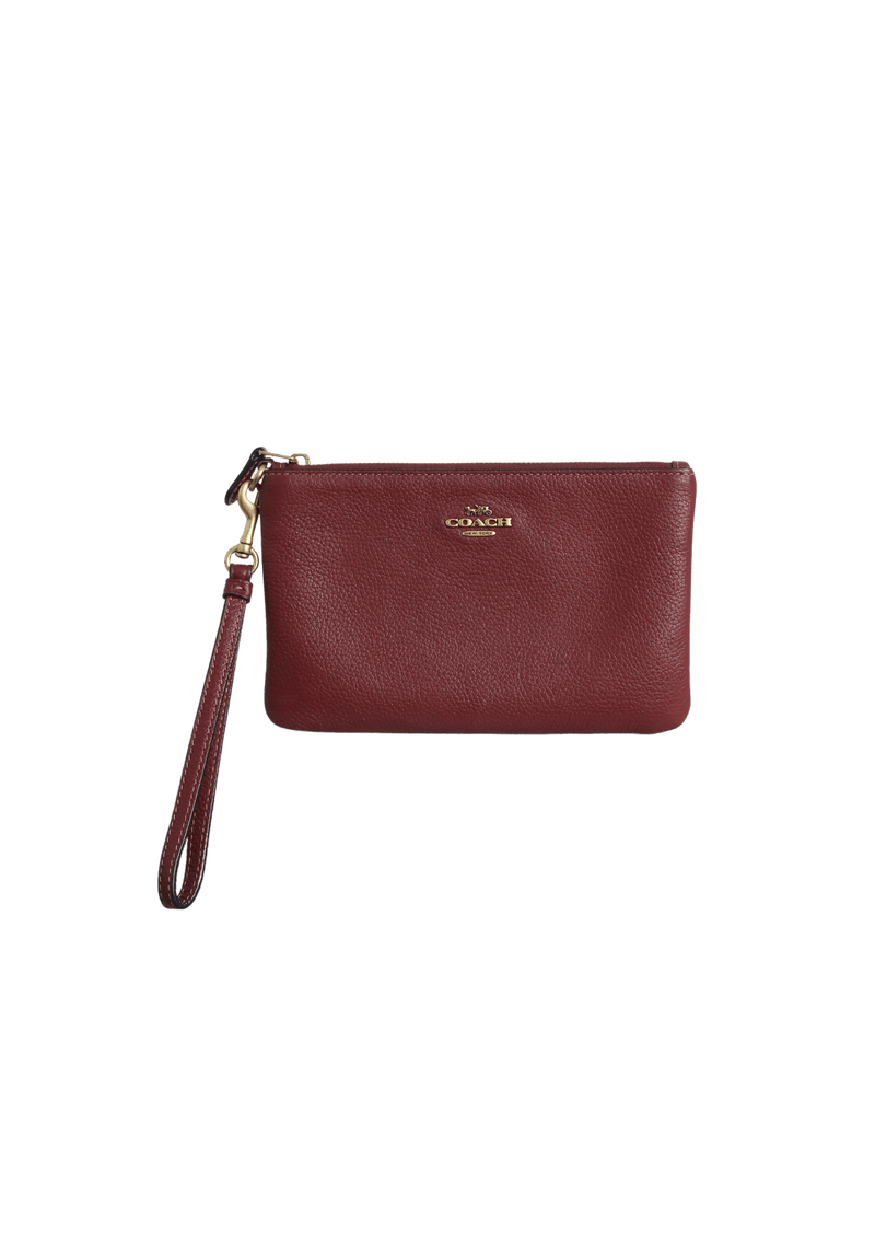 LEATHER WRISTLET