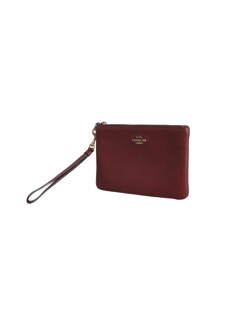 LEATHER WRISTLET