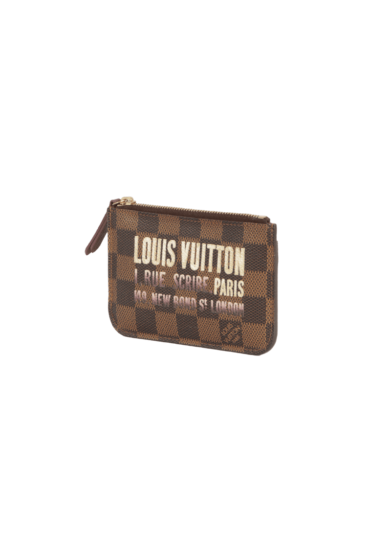 DAMIER ÉBÈNE KEY POUCH