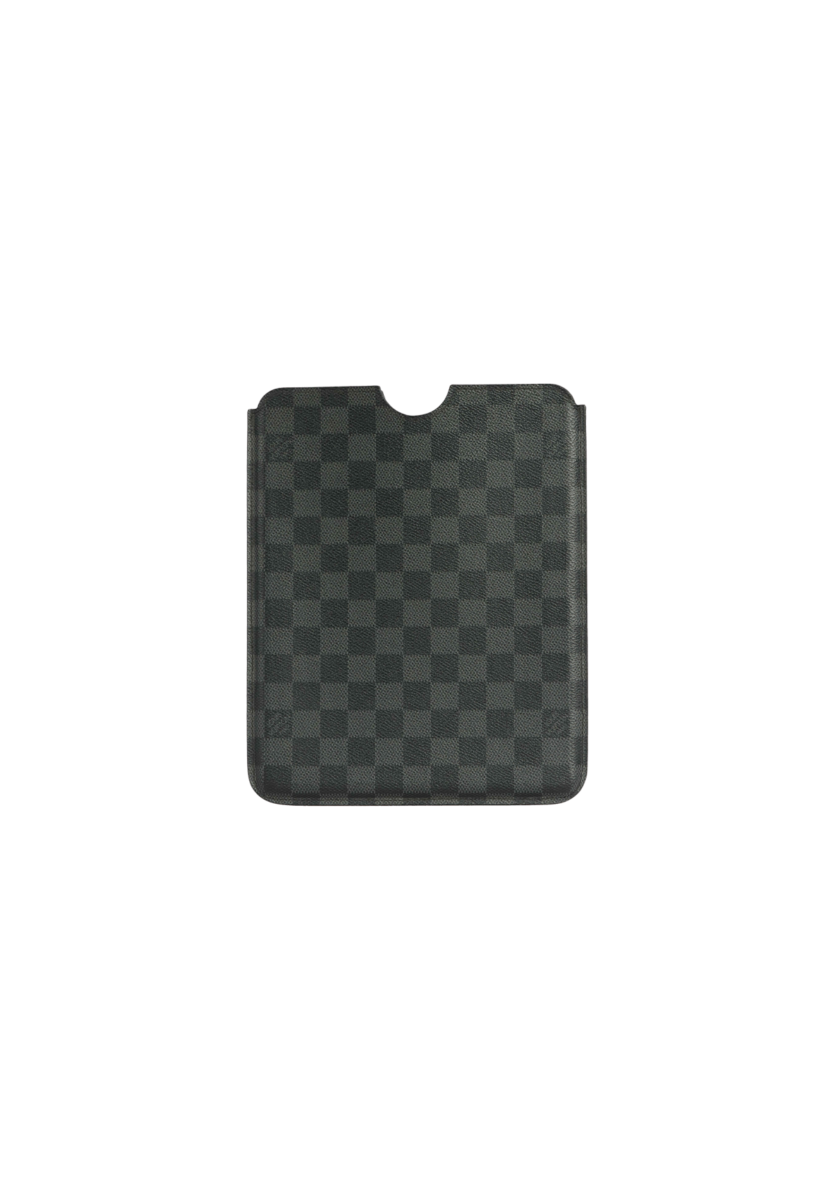CASE LOUIS VUITTON DAMIER GRAPHITE IPAD PRETO ORIGINAL – Gringa