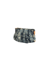 DENIM RAYE TROUSSE POUCH