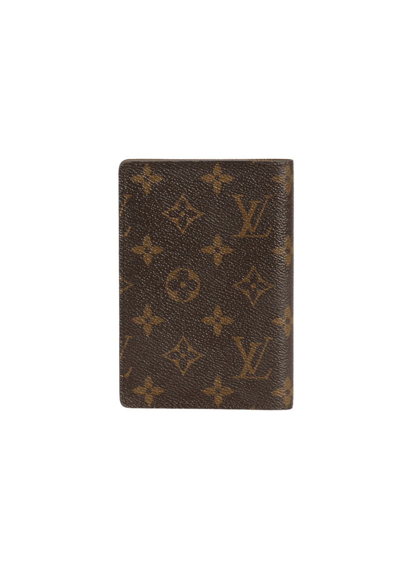 MONOGRAM PASSPORT COVER