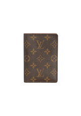 MONOGRAM PASSPORT COVER