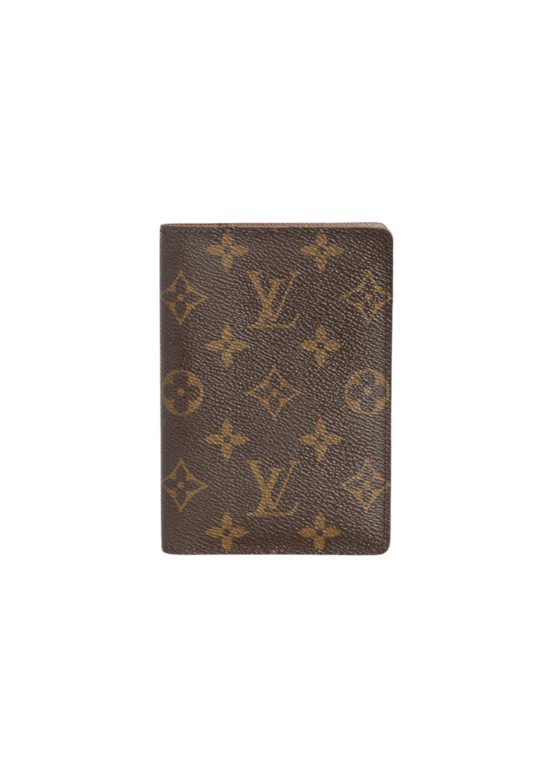 MONOGRAM PASSPORT COVER