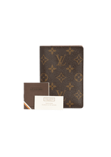 MONOGRAM PASSPORT COVER