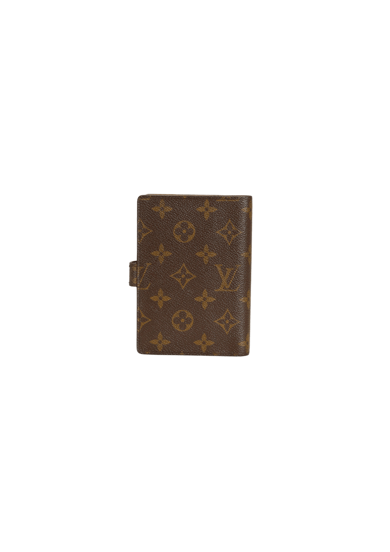 VINTAGE MONOGRAM AGENDA COVER