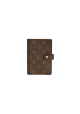 VINTAGE MONOGRAM AGENDA COVER