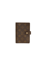 VINTAGE MONOGRAM AGENDA COVER