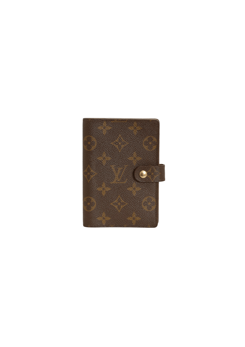 VINTAGE MONOGRAM AGENDA COVER