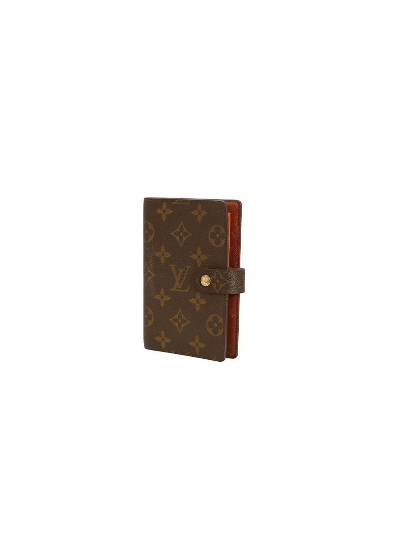 VINTAGE MONOGRAM AGENDA COVER