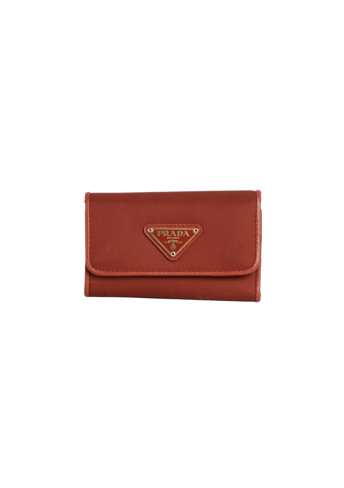 PRADA ケース CASE PRADA KEY HOLDER MARROM ORIGINAL – Gringa