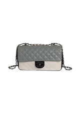 CC TRICOLOR FLAP BAG