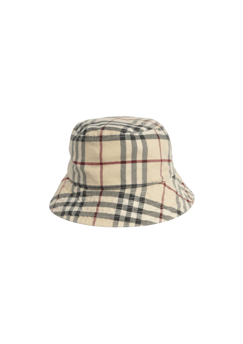 HOUSE CHECK BUCKET HAT M