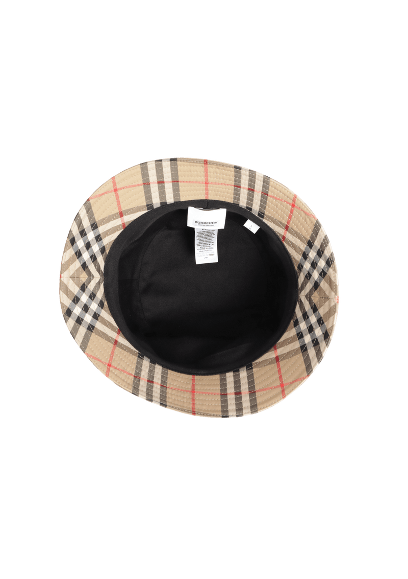 NOVA CHECK BUCKET HAT