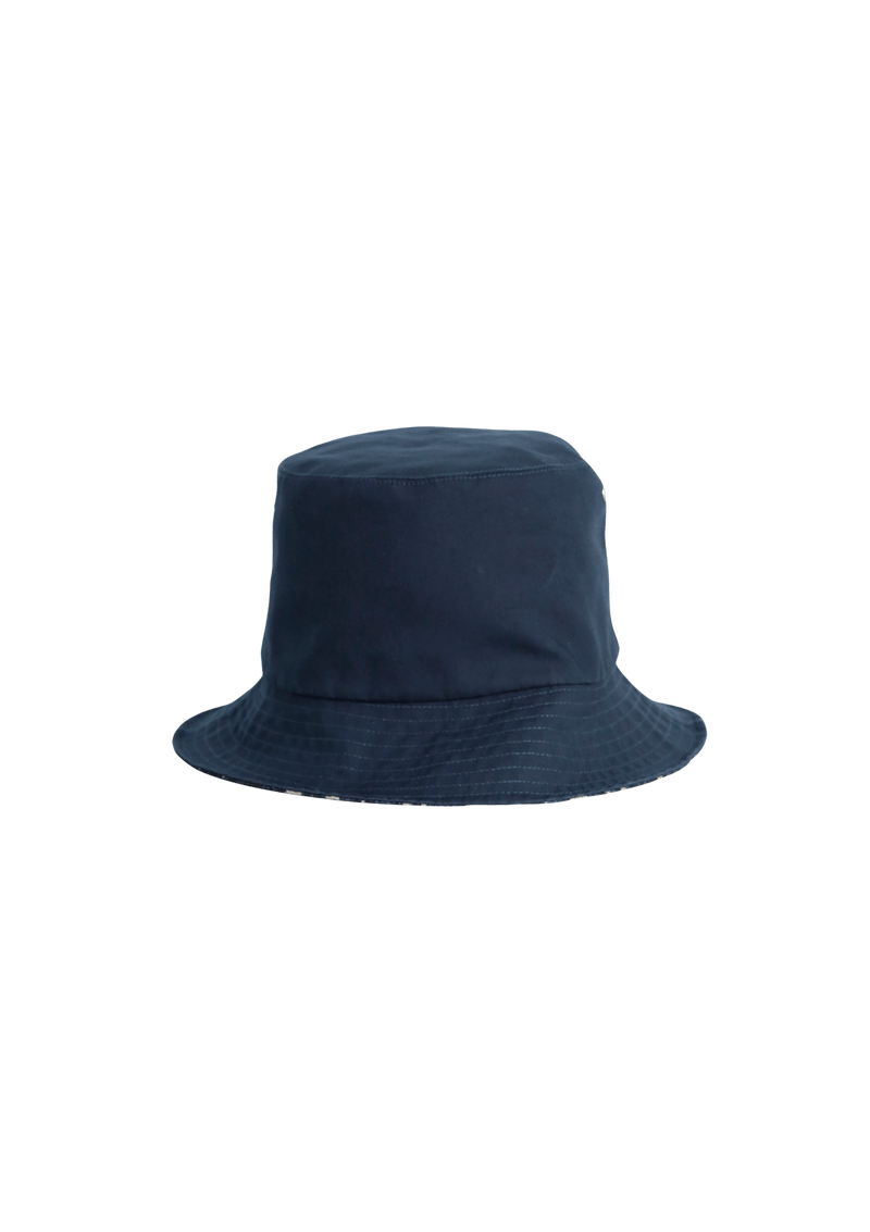 D-TULIPE OBLIQUE REVERSIBLE BUCKET HAT