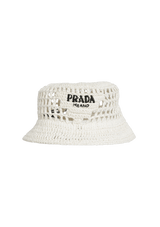 RAFFIA BUCKET HAT M