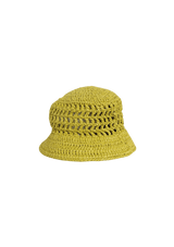 RAFFIA BUCKET HAT