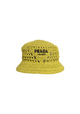 RAFFIA BUCKET HAT