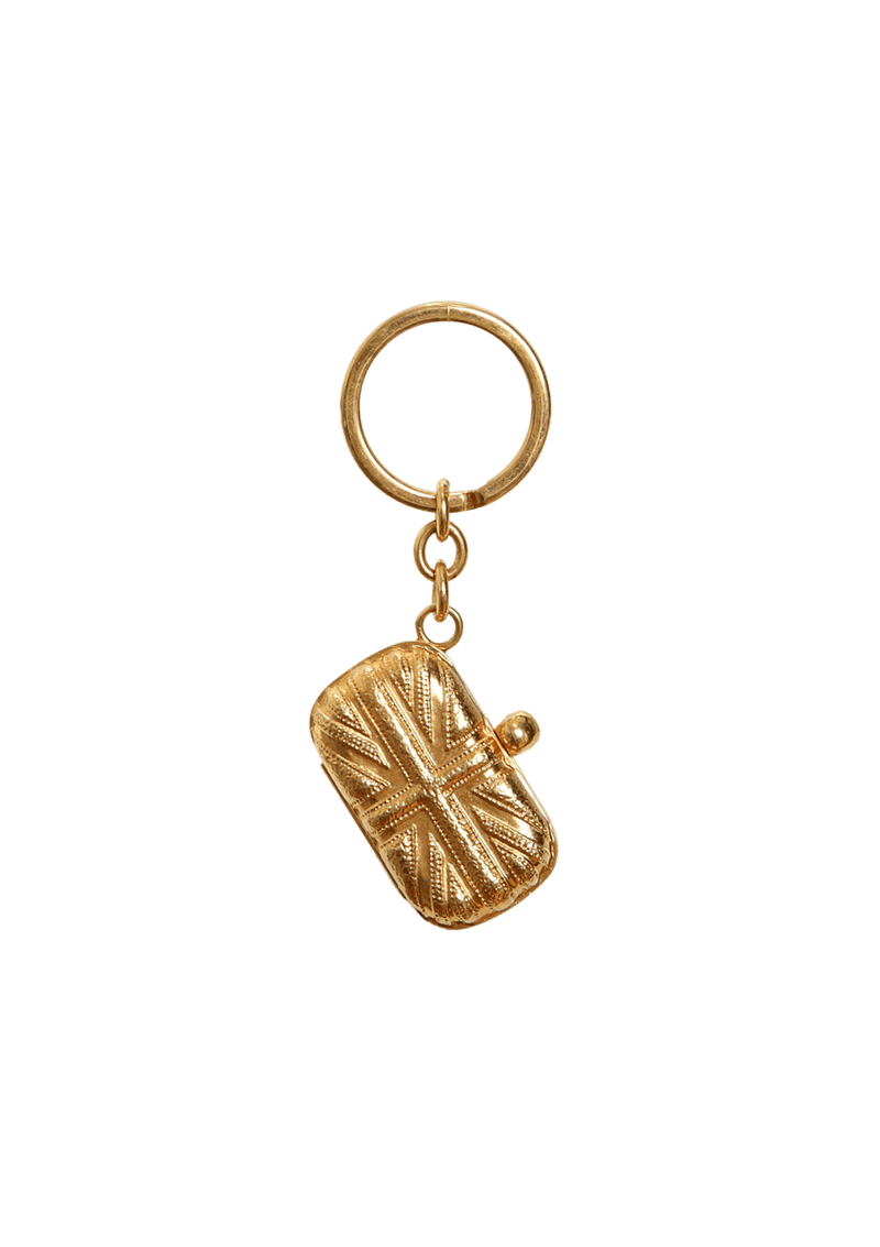 BRITANNIA CLUTCH KEYCHAIN