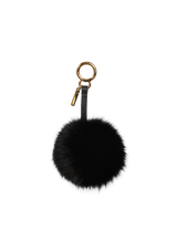 CHAVEIRO FENDI POM POM BAG CHARM PRETO ORIGINAL – Gringa