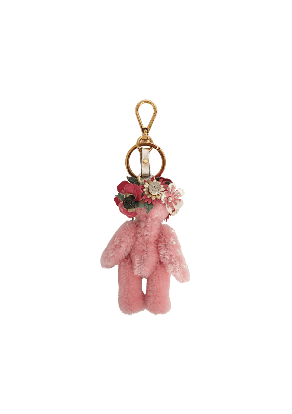 CHAVEIRO PRADA BEAR KEYCHAIN ROSA ORIGINAL – Gringa
