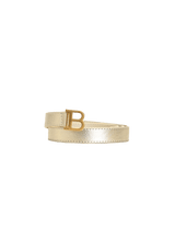 LOGO LEATHER BELT
