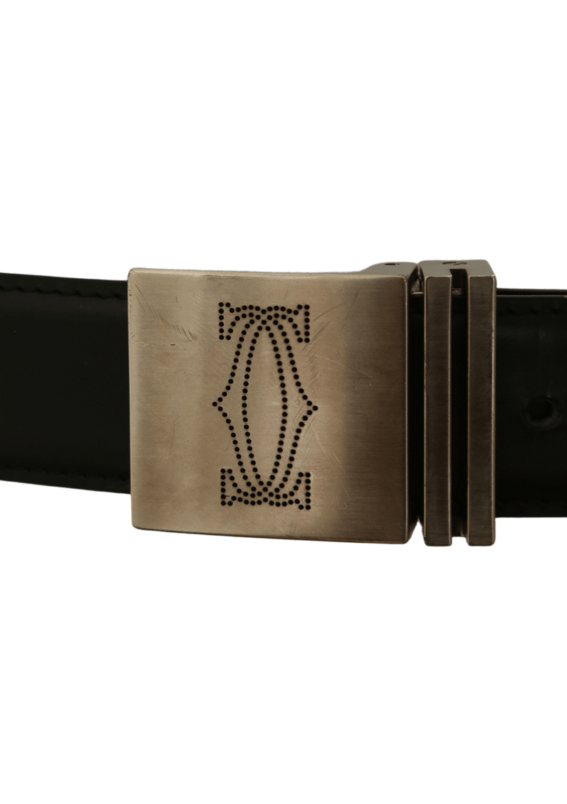 LEATHER LOGO 100 BELT