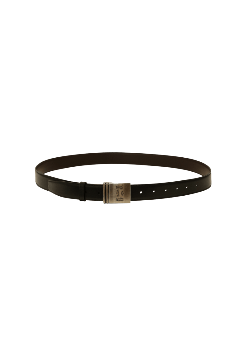 LEATHER LOGO 100 BELT