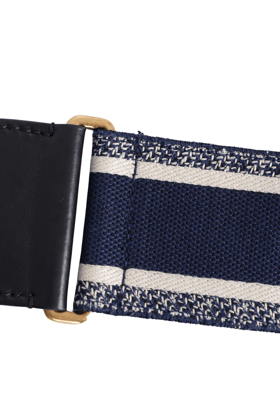 CINTO CHRISTIAN DIOR LOGO CANVAS BELT 85 AZUL ORIGINAL – Gringa