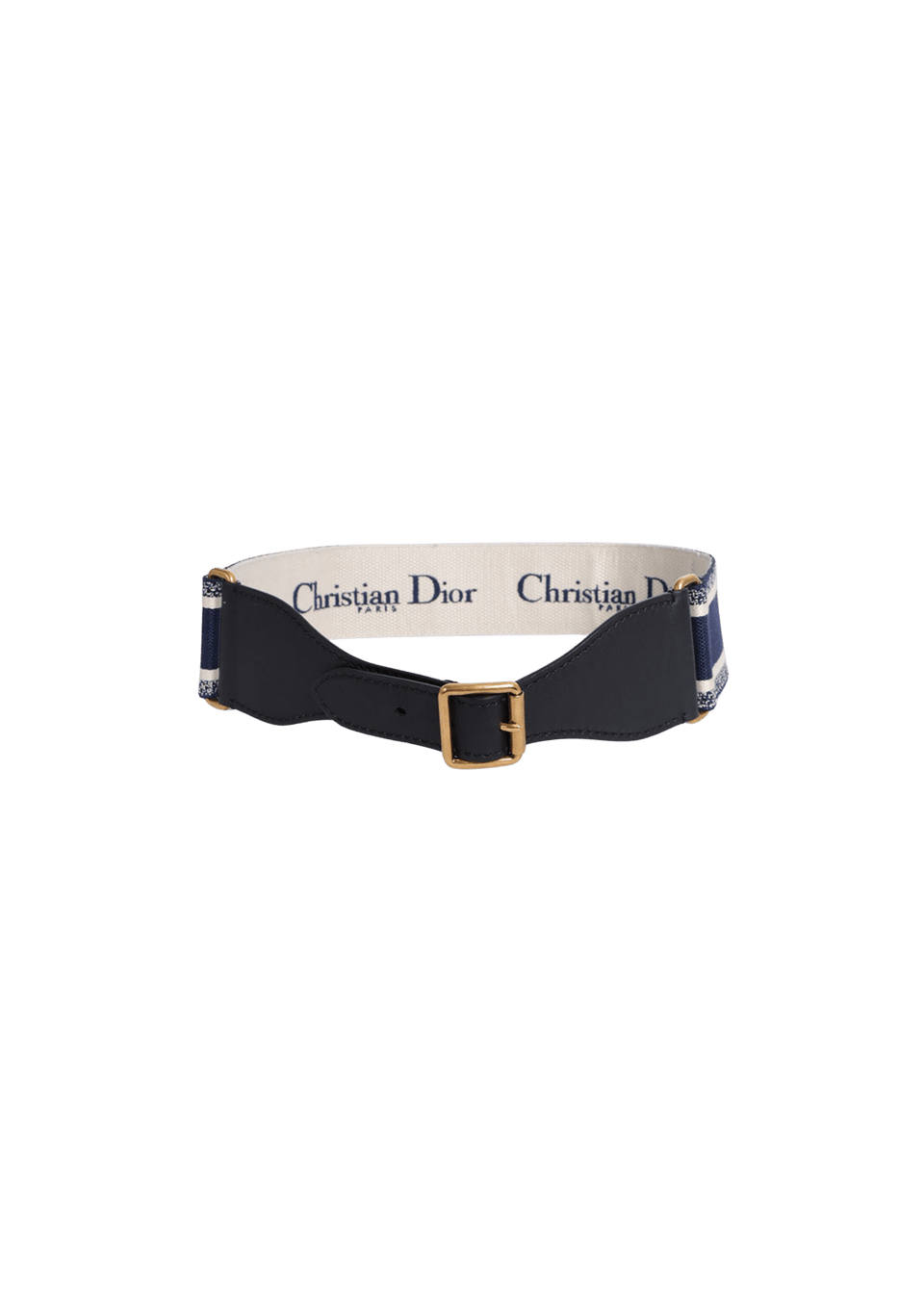 Christian Dior ベルト　yvngpatra yvng patra CINTO CHRISTIAN DIOR LOGO CANVAS BELT 85 AZUL ORIGINAL – Gringa