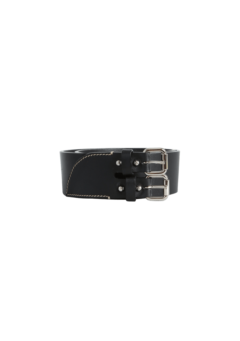 VINTAGE DOUBLE BUCKLE BELT 95