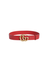 BLIND FOR LOVE DOUBLE G LOGO BELT