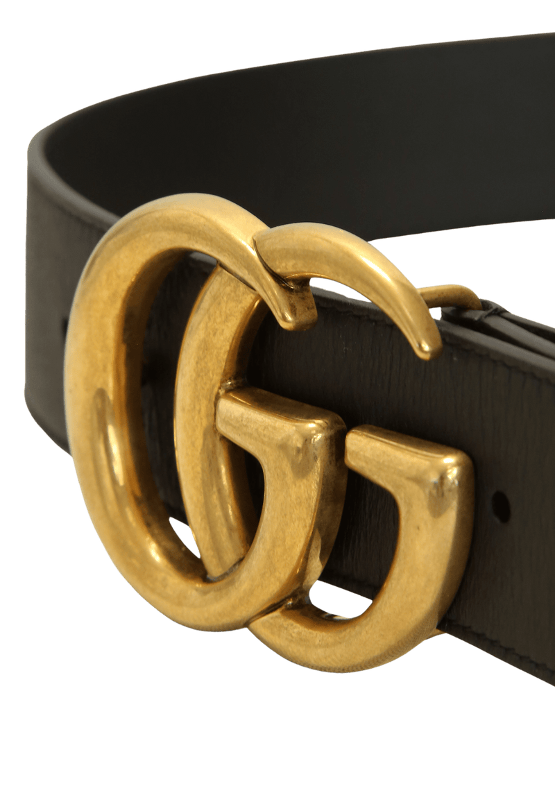 DOUBLE G LOGO BELT 80