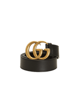 DOUBLE G LOGO BELT 80