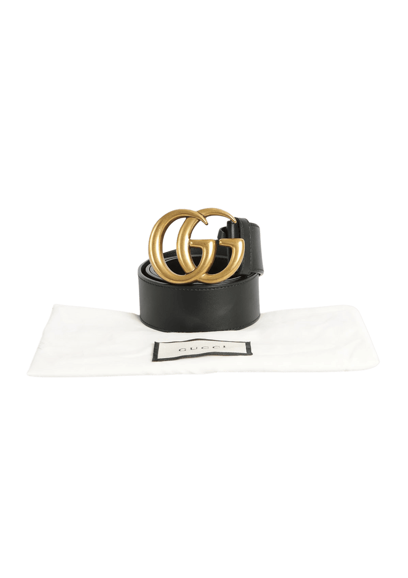 DOUBLE G LOGO BELT 100