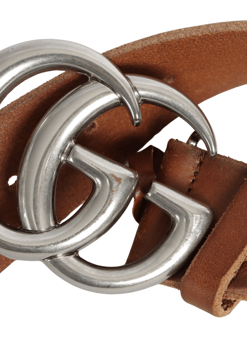 DOUBLE G LOGO BELT