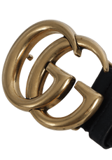 DOUBLE G LOGO BELT 90