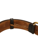 DOUBLE G LOGO BELT 90