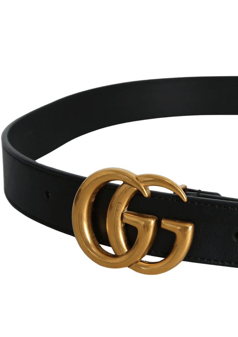 DOUBLE G LOGO BELT 90