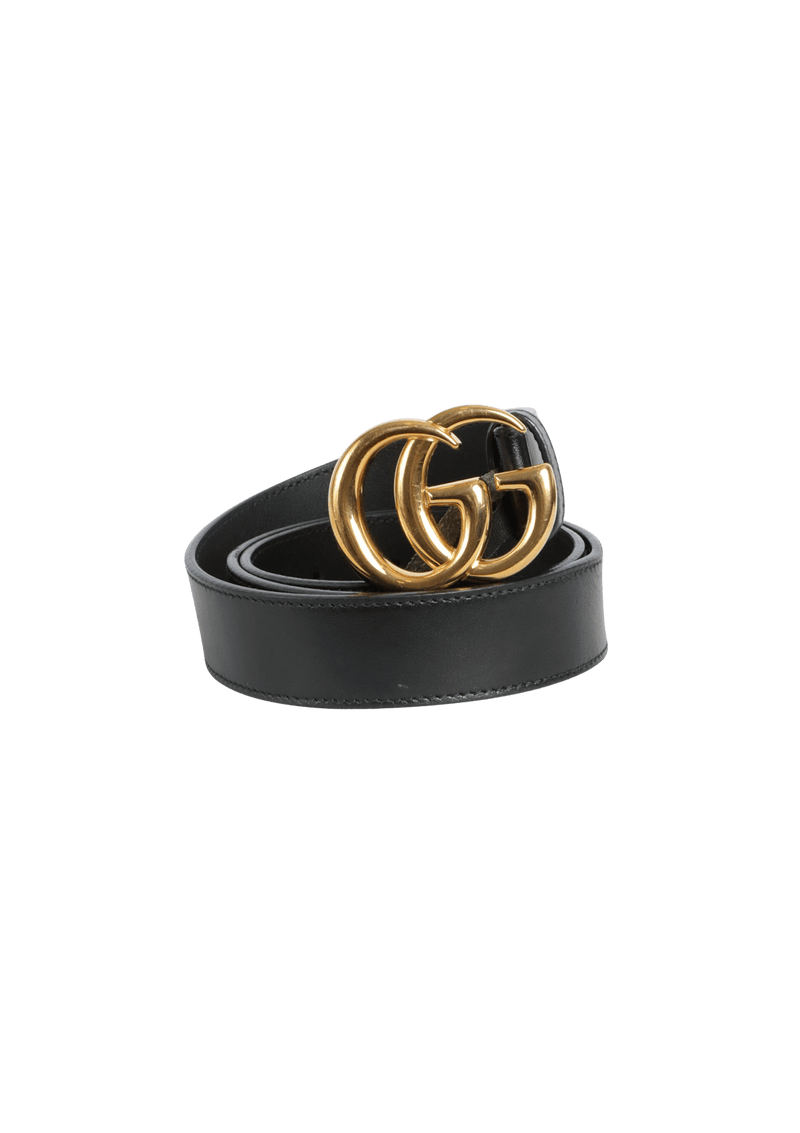 DOUBLE G LOGO BELT 80