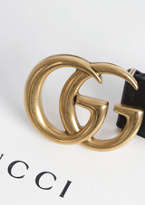 DOUBLE G LOGO BELT 80