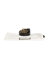 DOUBLE G LOGO BELT 80