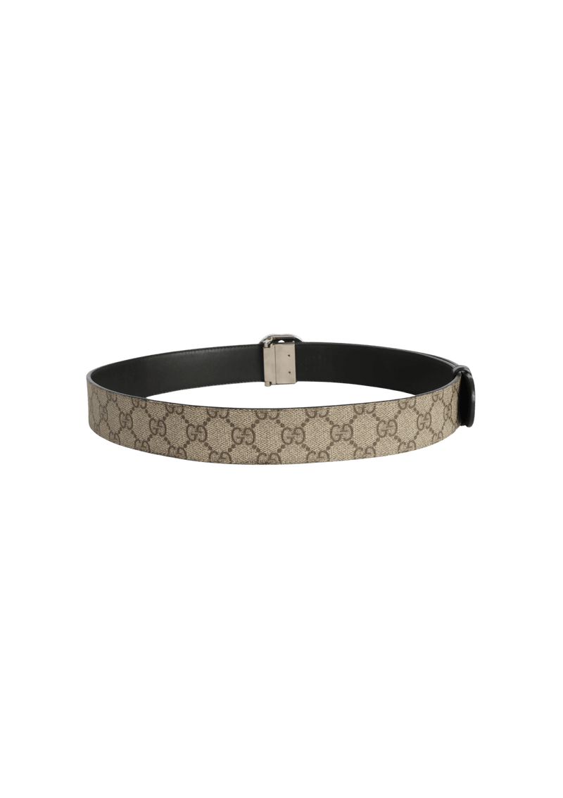 GG SUPREME DOUBLE FACE LOGO BELT