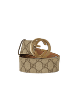 GG SUPREME INTERLOCKING G LOGO BELT 90