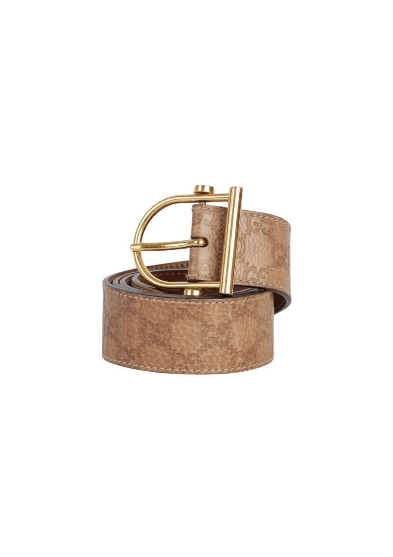 GUCCISSIMA LEATHER BELT 90