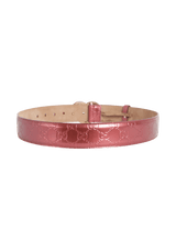 GUCCISSIMA LOVELY HEART GG BELT 90