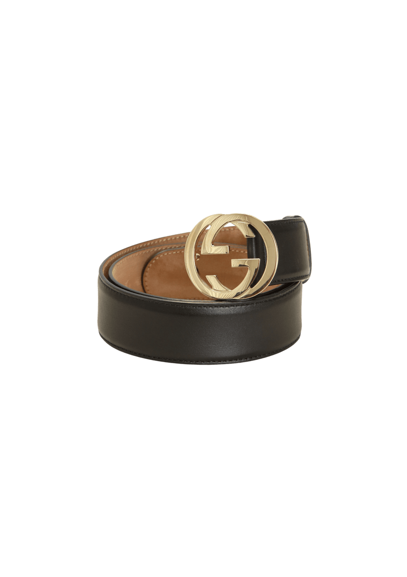 INTERLOCKING G LOGO BELT 80