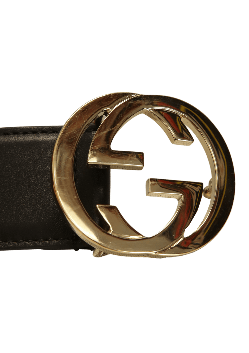 INTERLOCKING G LOGO BELT 80