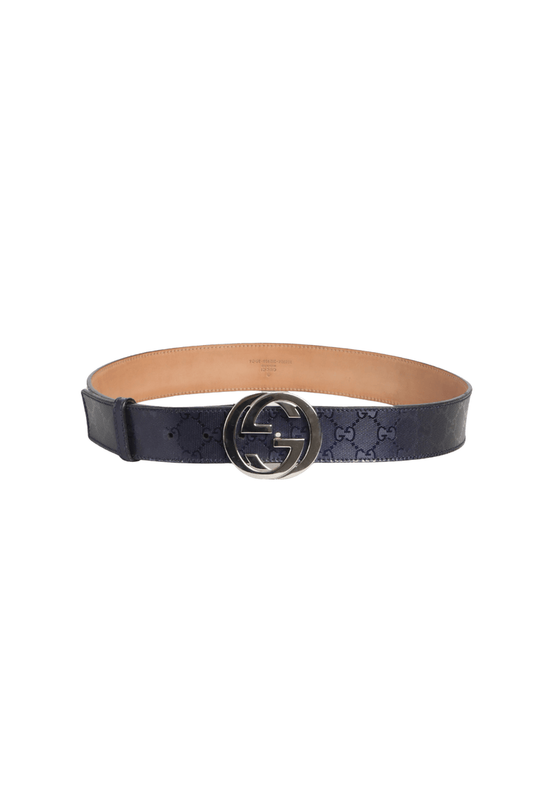 INTERLOCKING G LOGO BELT 85