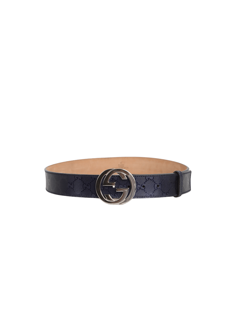 INTERLOCKING G LOGO BELT